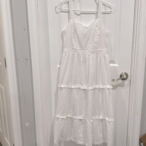 Japae Long White Dress